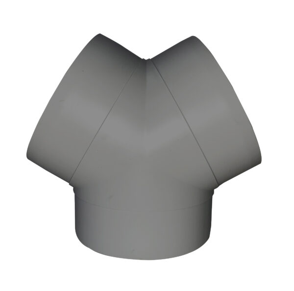 PVC Round Ducting Y-Piece 125mm PVC Round Ducting Y-Piece 125mm