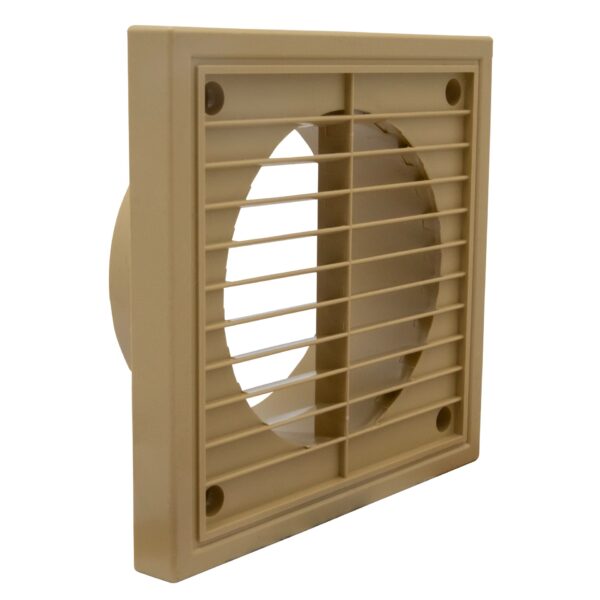 Fixed Louvre Grille 100mm Costwold Stone Fixed Louvre Grille 100mm Costwold Stone