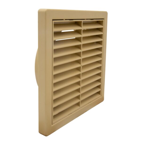 Fixed Louvre Grille 125mm Cotswold Stone