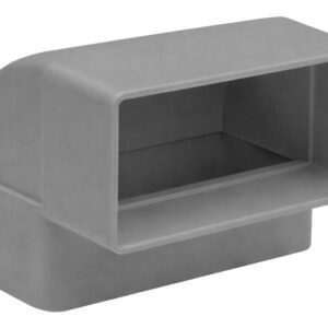 Rectangular Vertical 90 Degree Bend 110 x 54mm Rectangular Vertical 90 Degree Bend 110 x 54mm
