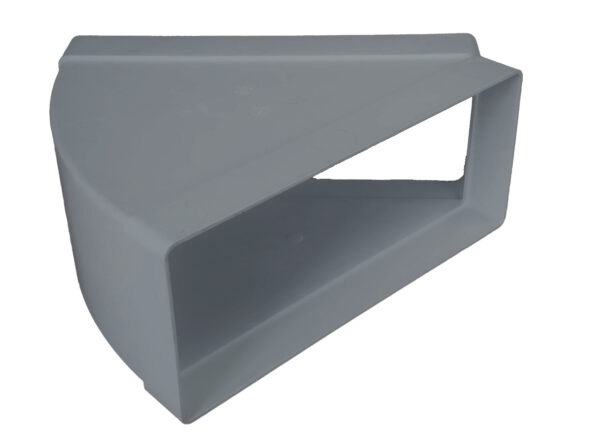 60953 Rectangular Horizontal 45 Degree Bend 220 x 90mm