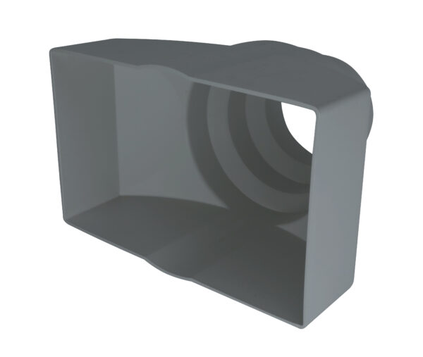 Double Airbrick Adaptor to Round Duct 100, 125 or 150mm Double Airbrick Adaptor to Round Duct 100, 125 or 150mm