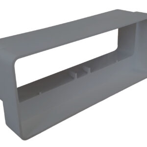 60957 204 x 60mm To 220 x 90mm Flat Channel Connector