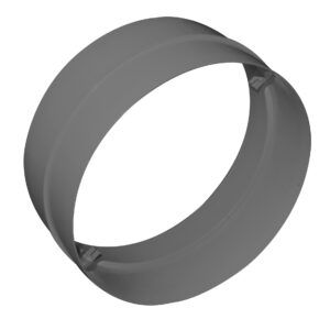 515C PVC Round Pipe Connector 120mm/5Inch