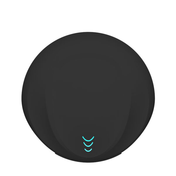 MAN/T950RB Compact Round Hand Dryer ABS Black
