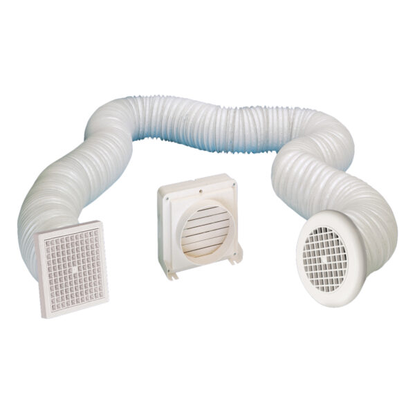 SF150AT In-Line Duct Fan Kit Automatic Shutters Timer 150mm