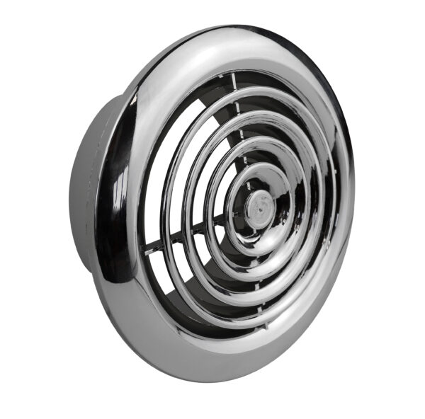 2100CHROME Internal Circular Grilles Chrome 100mm/4Inch
