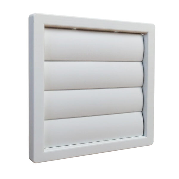Gravity Shutter Grille 125mm White