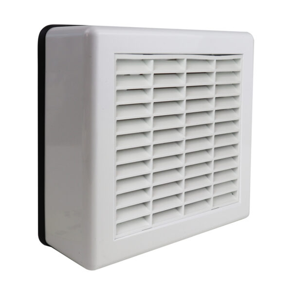 12671 Window Vent Kit Fixed Louvre Grille 120mm/5Inch