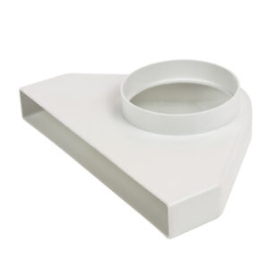 1640 100mm to 225mm Plenum Cooker Hood/Fan with Connector