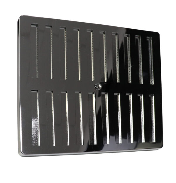 PVC Adjustable Vent  250 x 166mm Chrome