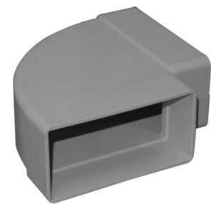 55500 Rectangular Horizontal 90 Degree Bend 204 x 60mm