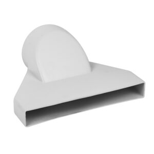 40725 100mm To 225mm Round To Rectangular Adaptor
