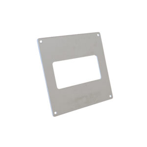 51150 Low Profile Rectangular Wall Plate 119 x 264mm