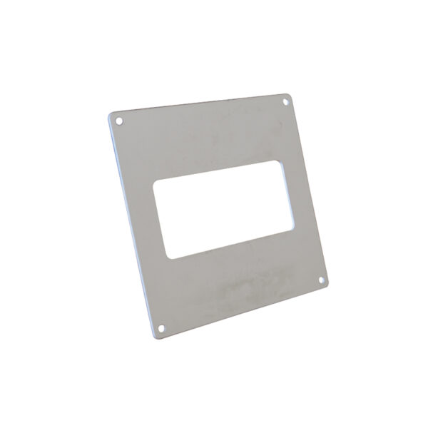 51150 Low Profile Rectangular Wall Plate 119 x 264mm