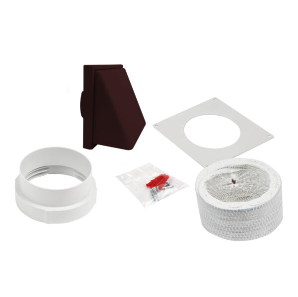 Weatherproof Cowl Ducting Kit 1m Length 150mm Brown Weatherproof Cowl Ducting Kit 1m Length 150mm Brown
